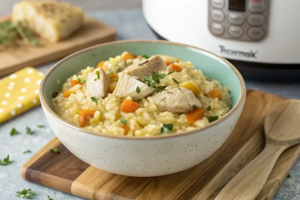 chicken risotto thermomix