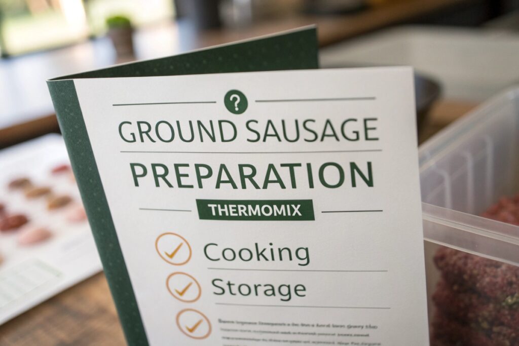 Ground sausage