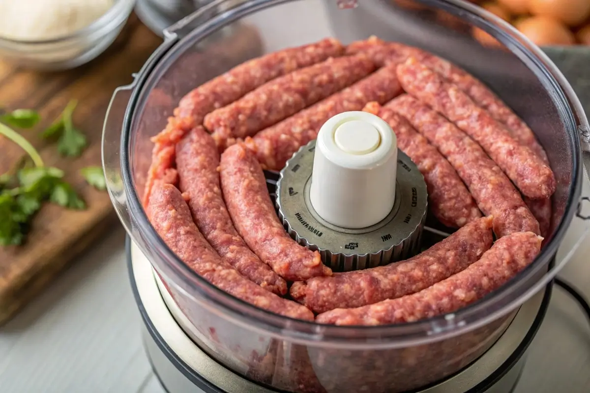 Ground sausage