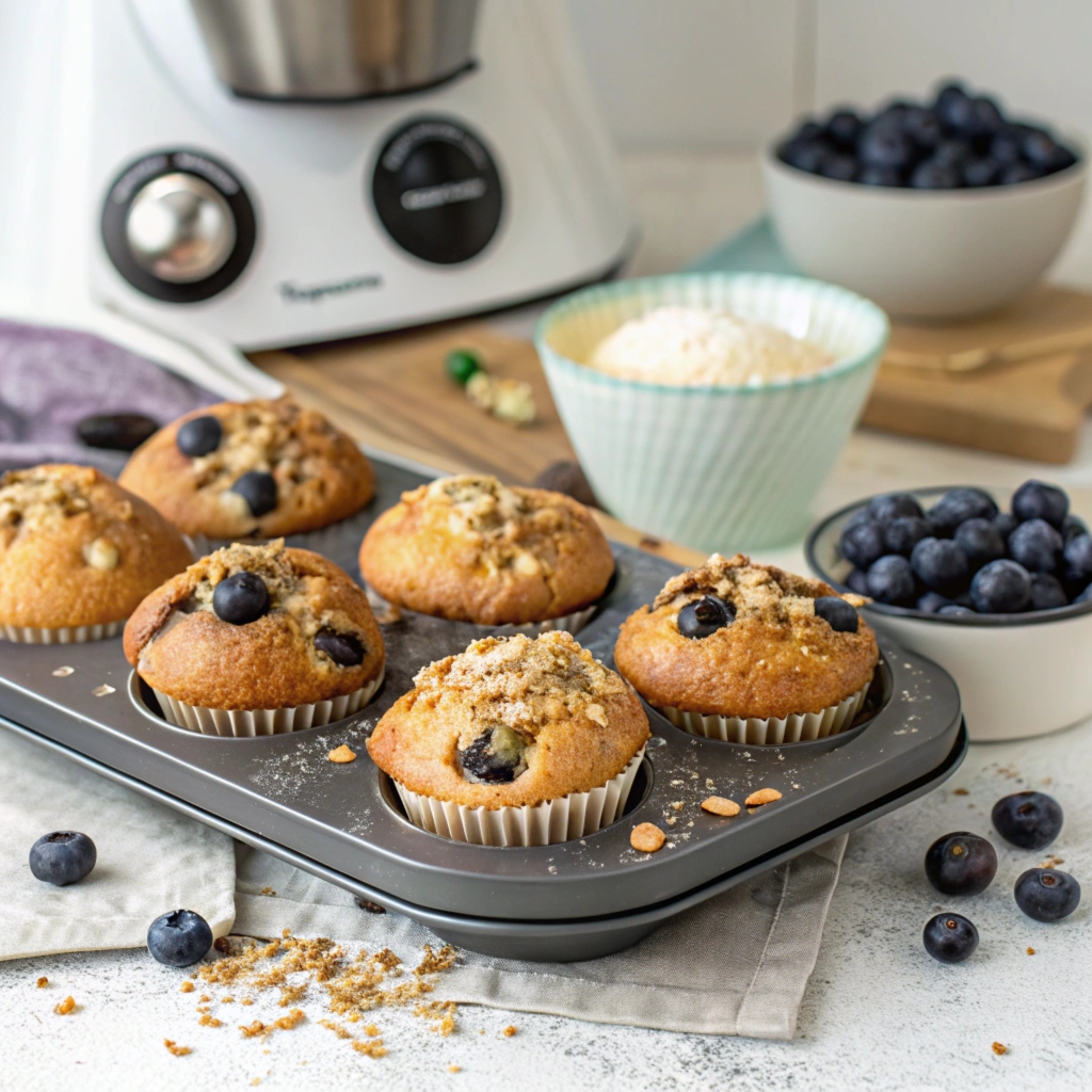 health nut blueberry muffin