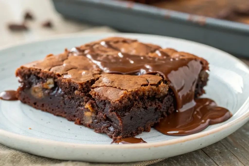 hot fudge brownie