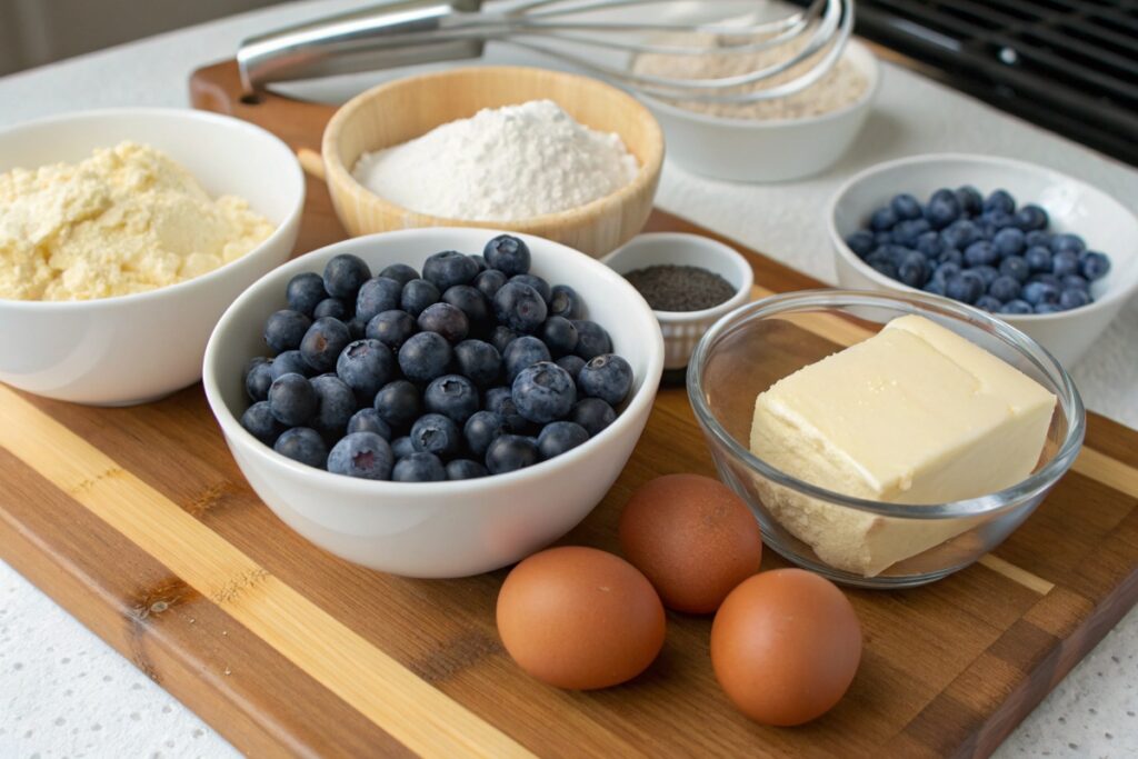 Health Nut Blueberry Muffins
