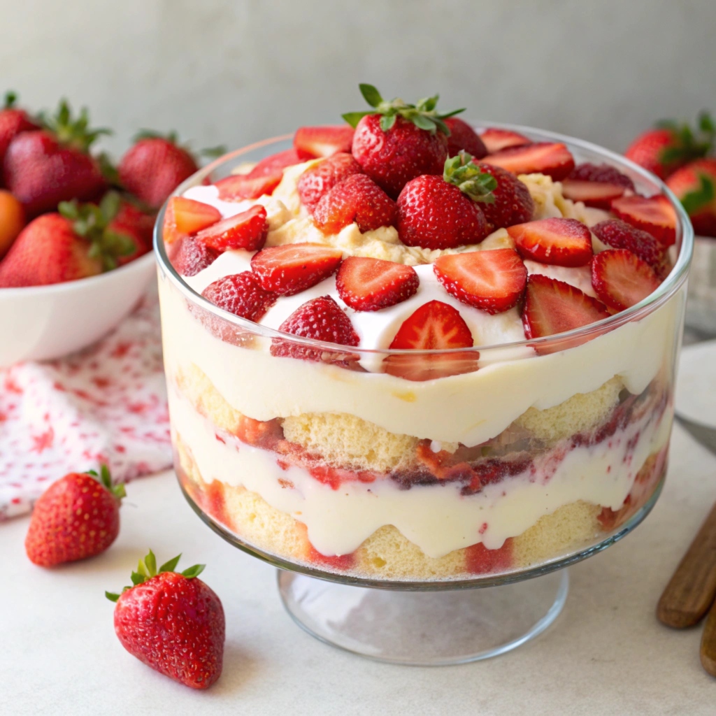 strawberry trifle