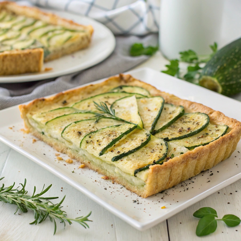 Zucchini slice