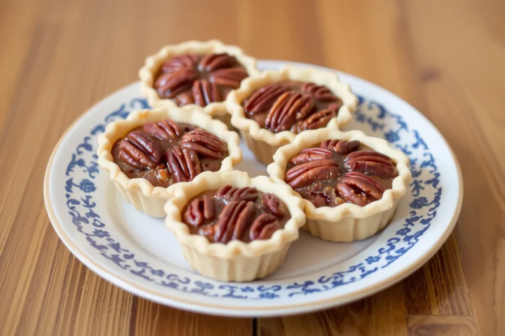 mini pecan pies