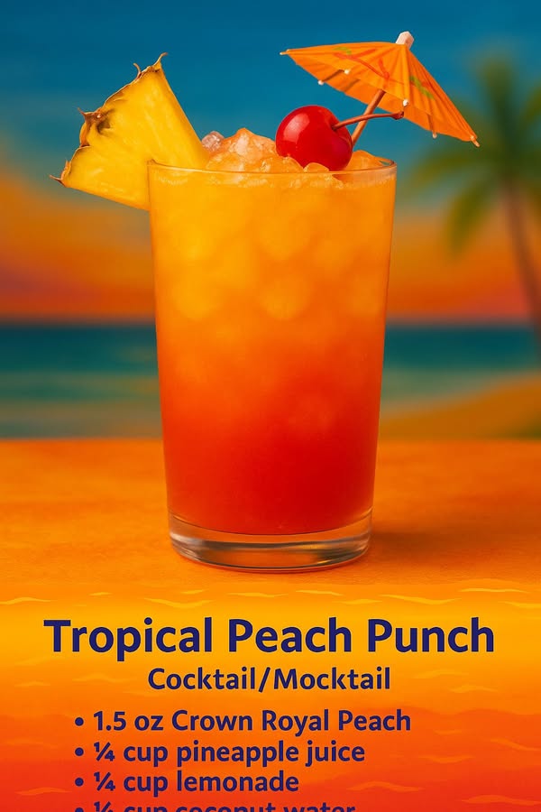 Tropical Peach Punch