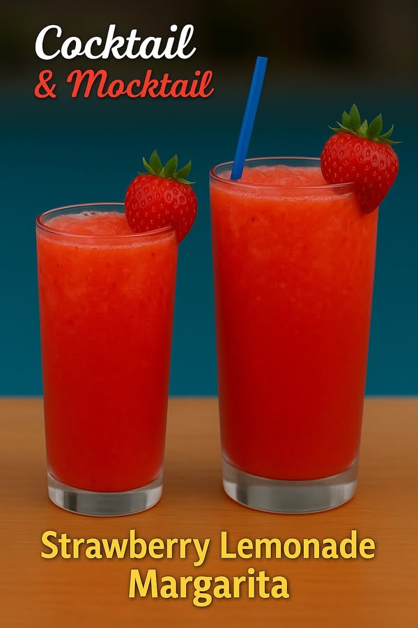 Strawberry Lemonade Margarita