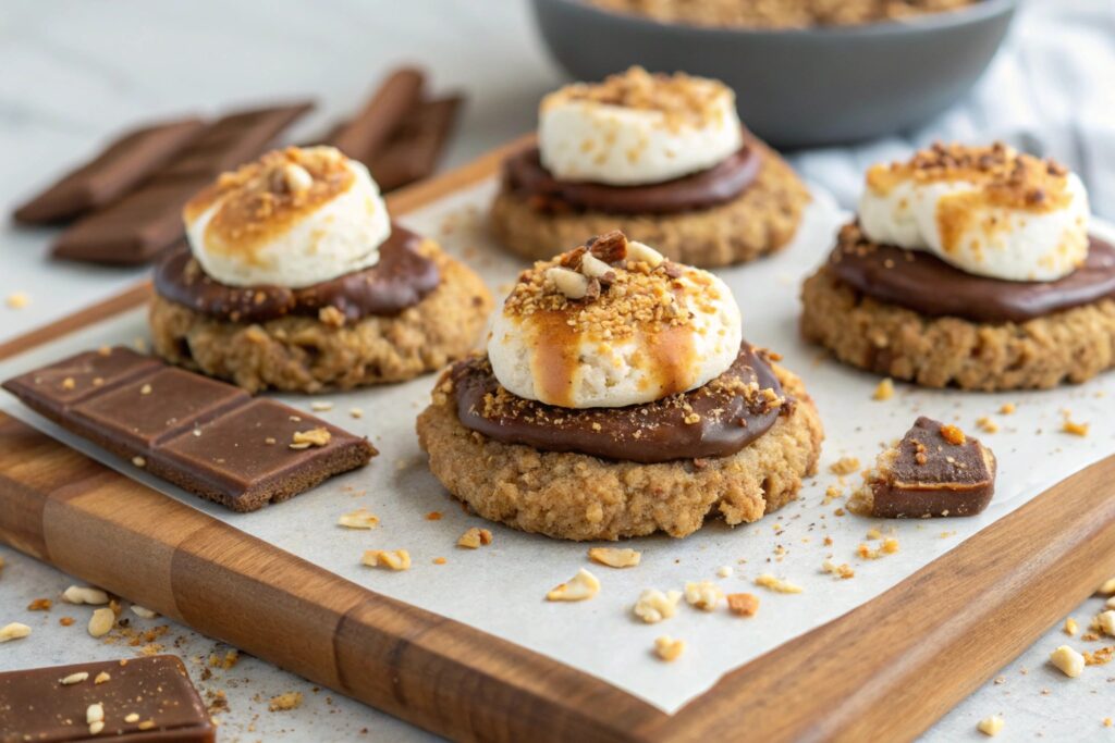 No-Bake S’mores Cookies