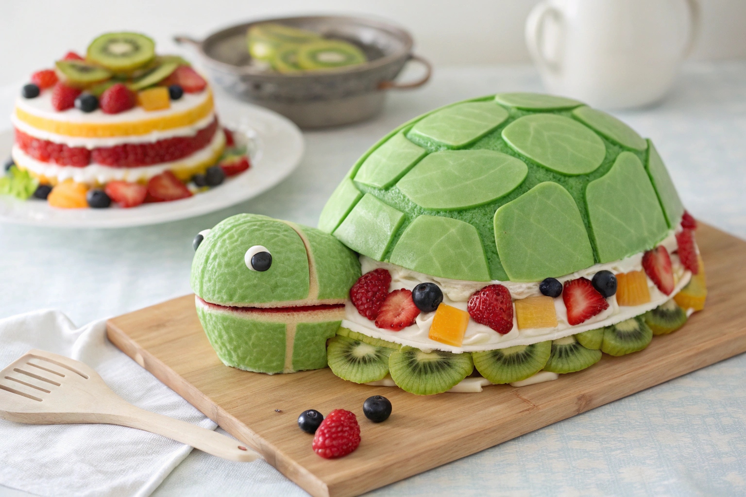 Turtle Poke Cake