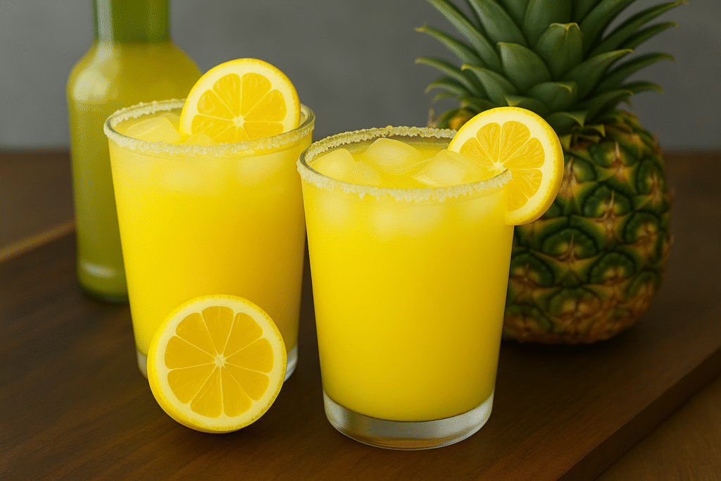 Pineapple Lemon Drop Cocktail