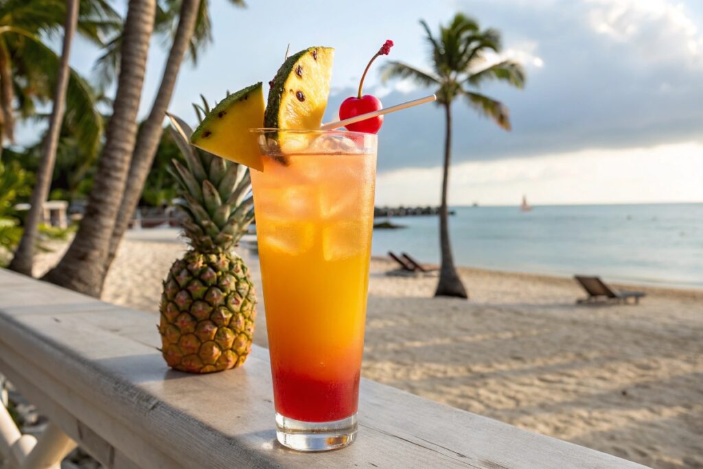 Tropical Sunset Breeze
