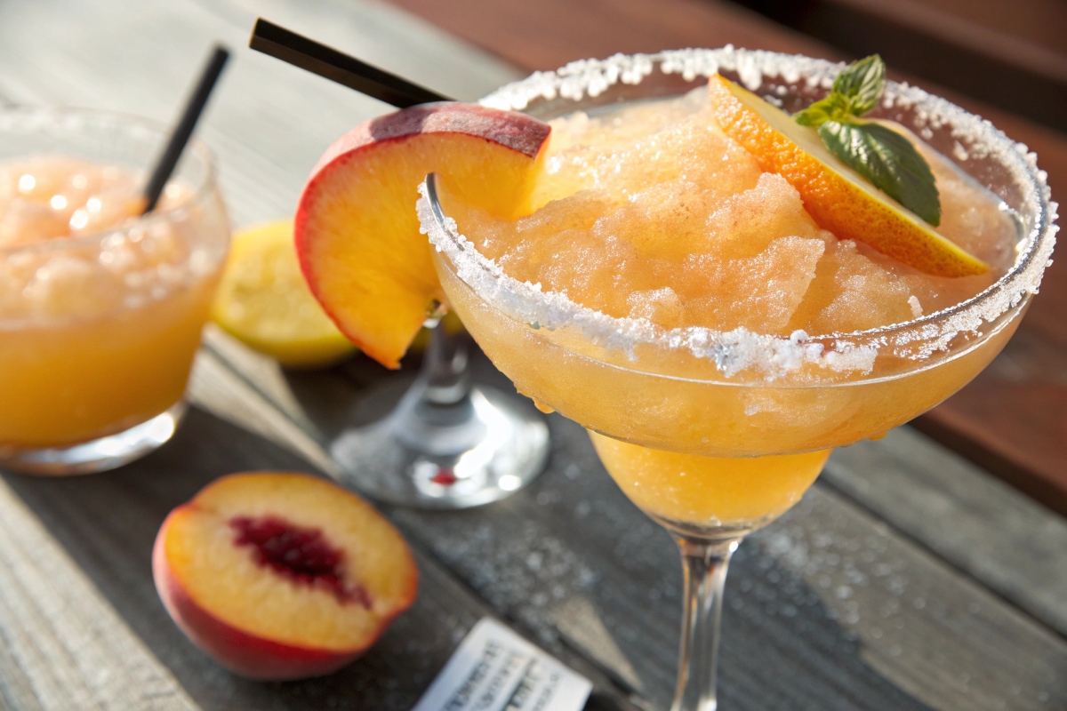 Frozen Peach Margarita