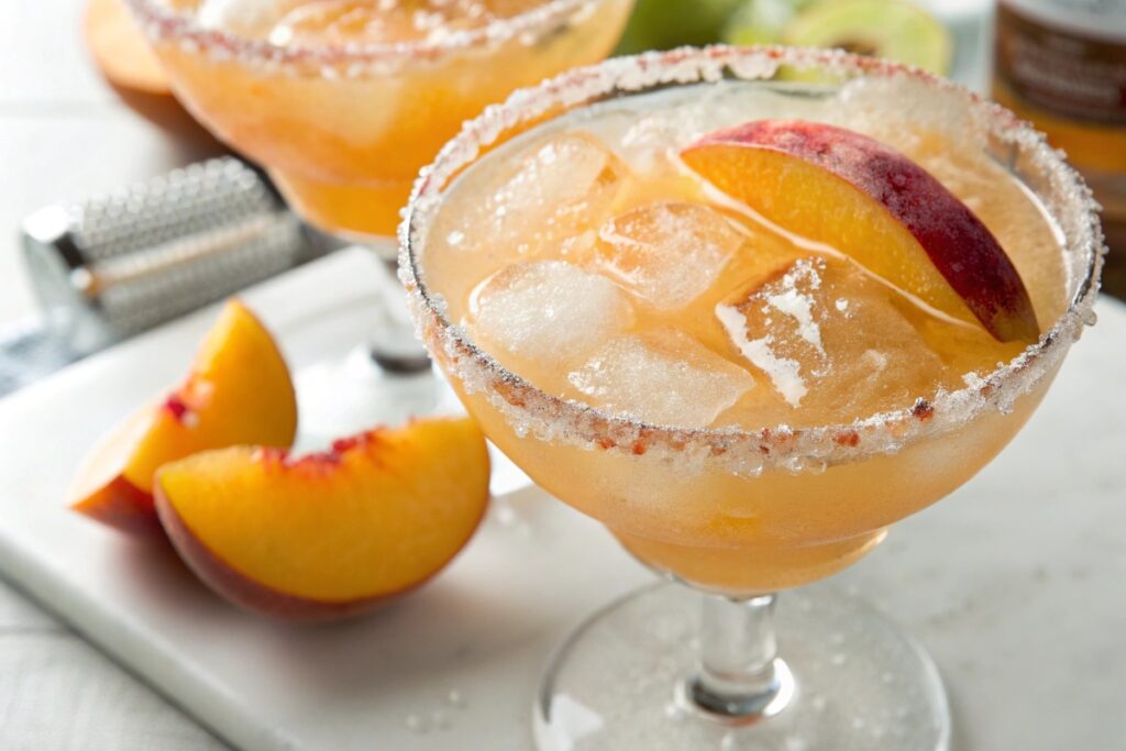 Frozen Peach Margarita
