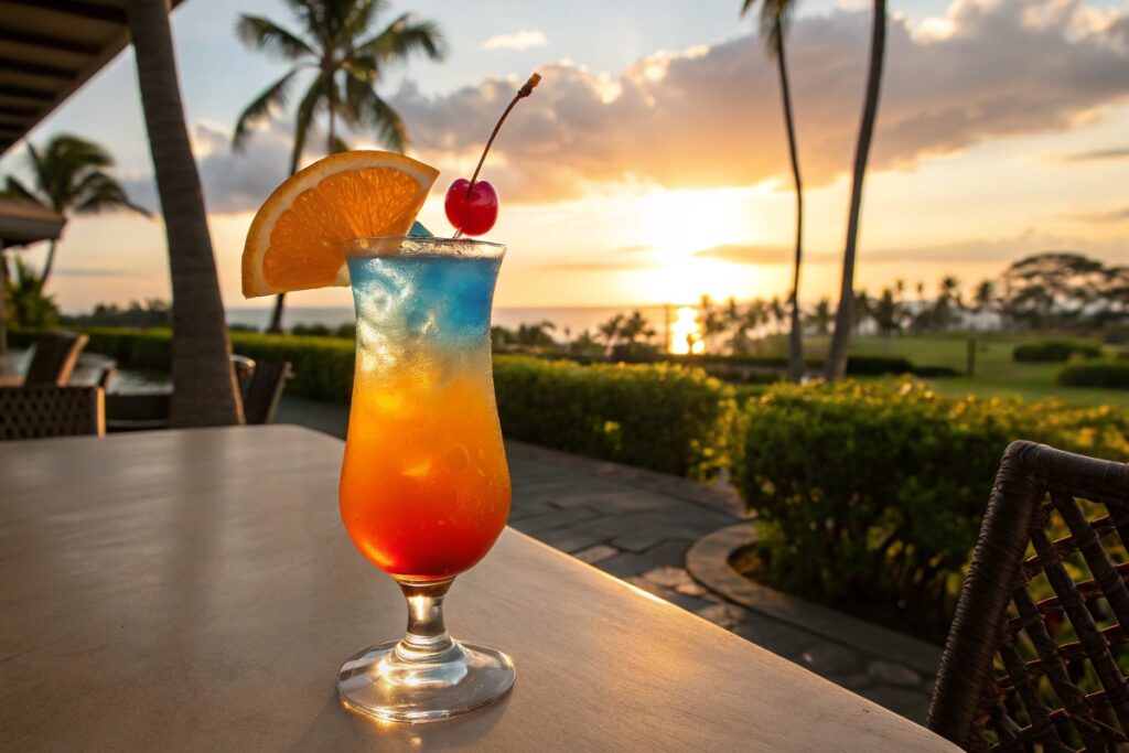 Island Sunset Cocktail