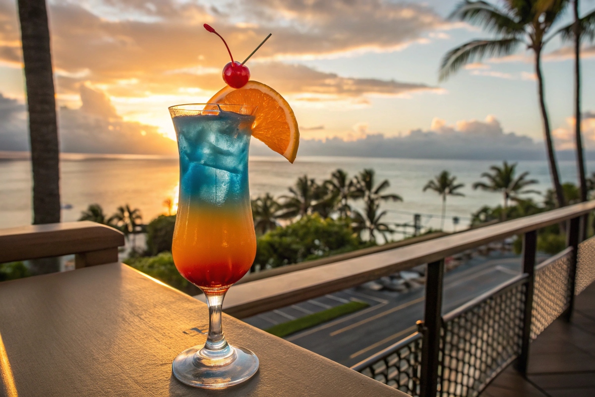 Island Sunset Cocktail