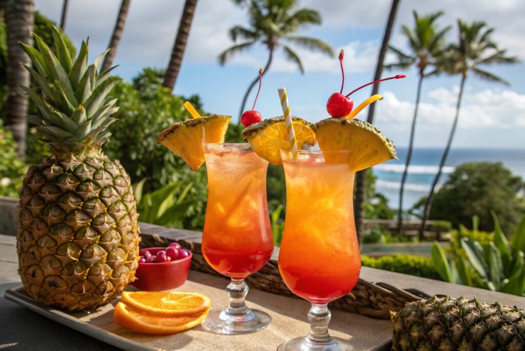 Tiki Punch Cocktail