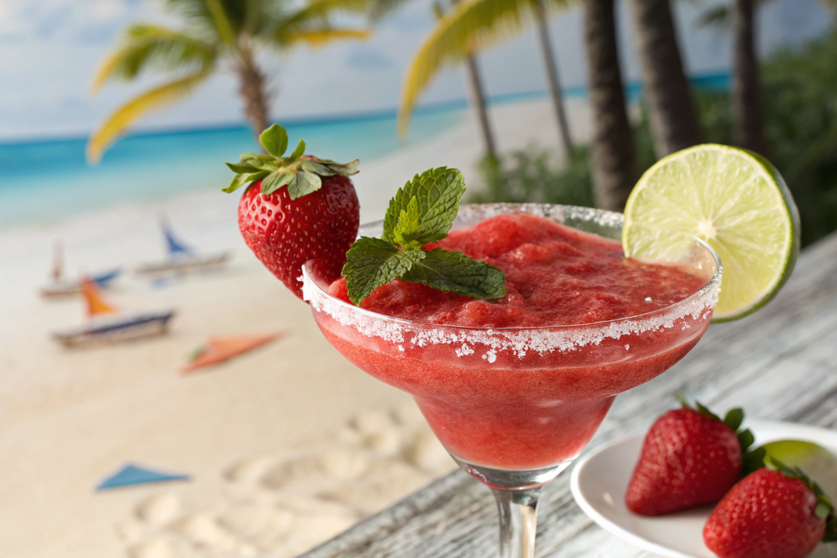 Frozen Strawberry Margarita