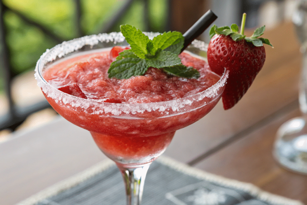 Frozen Strawberry Margarita