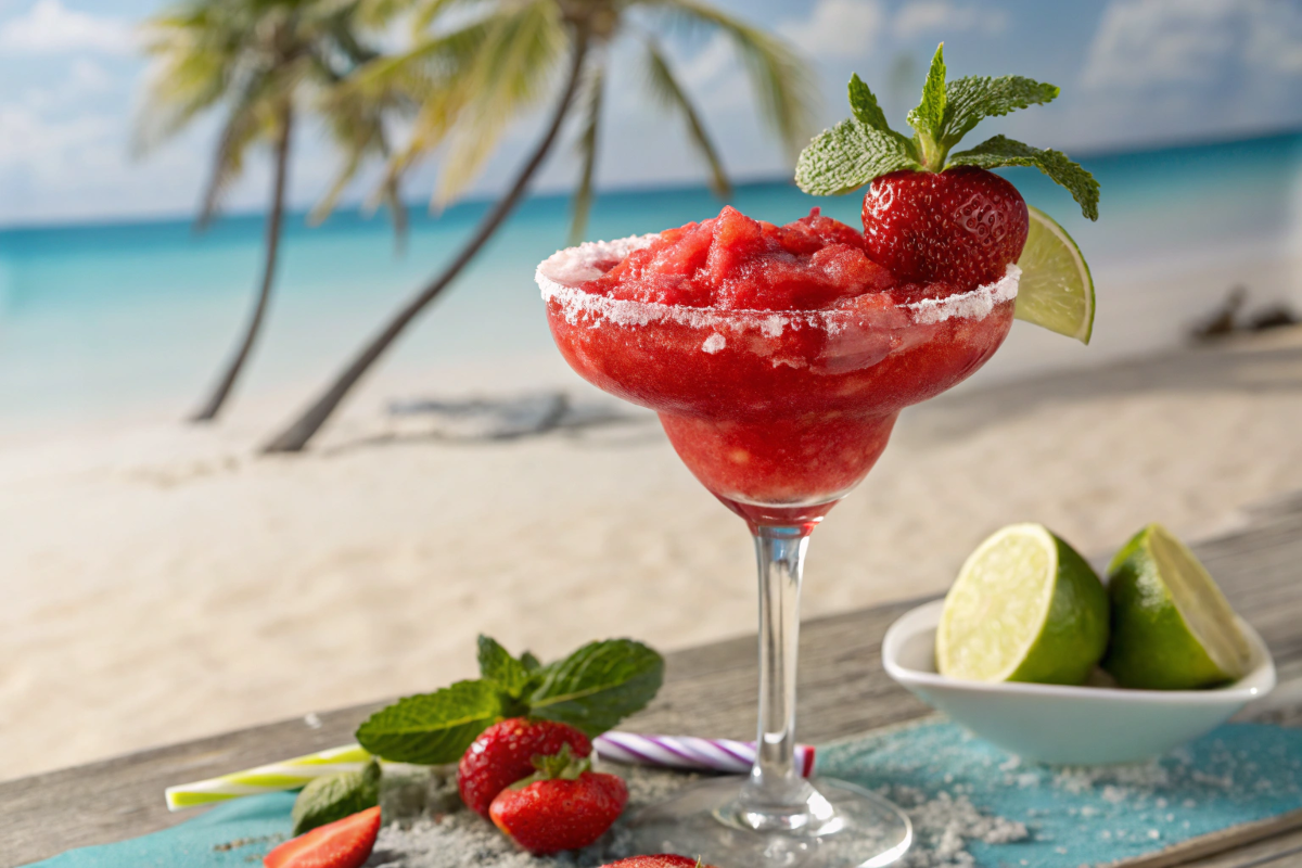 Frozen Strawberry Margarita
