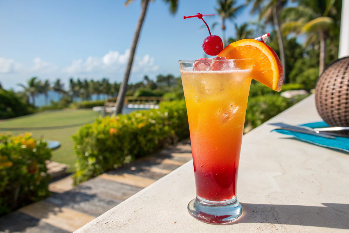 Jamaican Cooler Cocktail