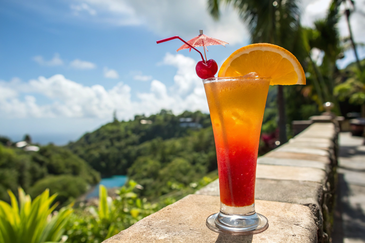 Jamaican Cooler Cocktail