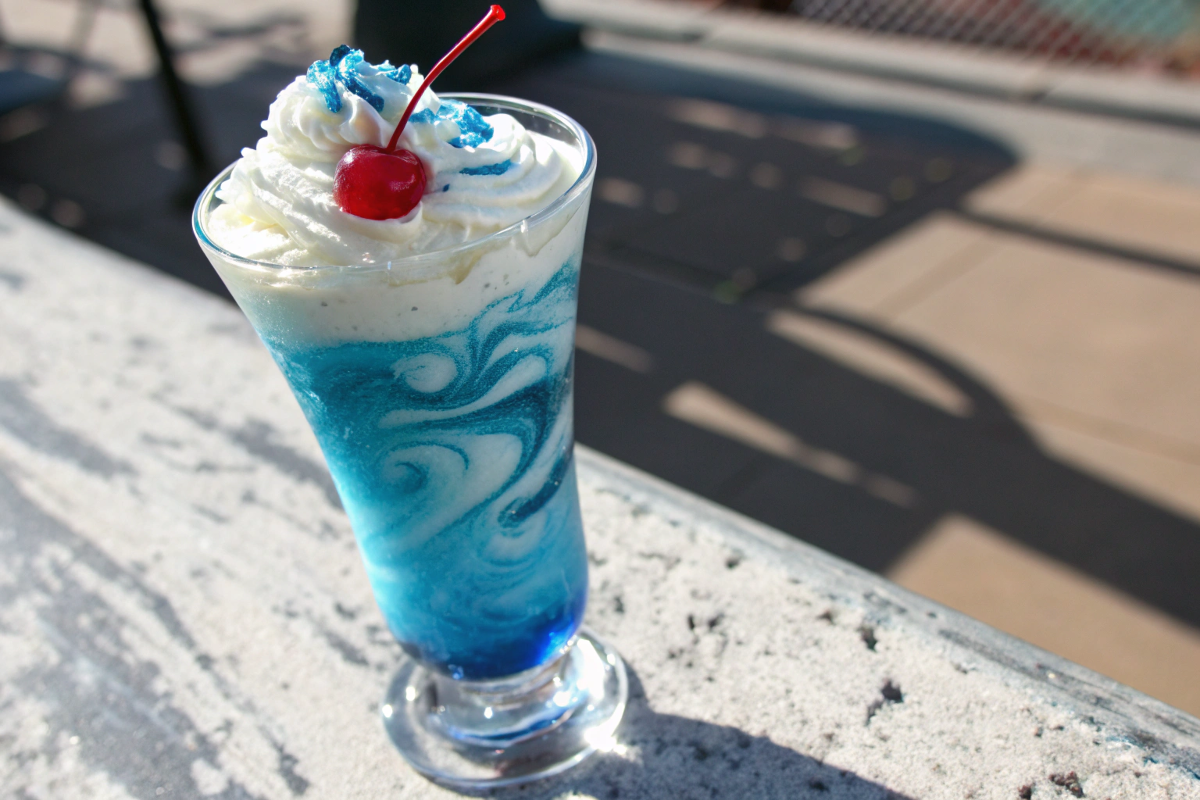 Ocean Swirl Cocktail