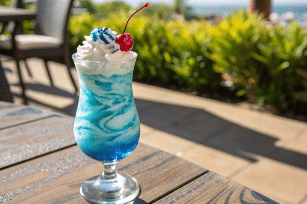 Ocean Swirl Cocktail