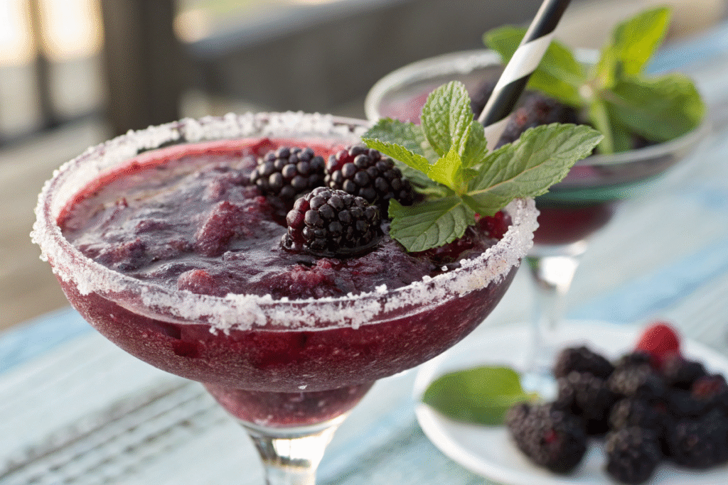 Frozen Blackberry Daiquiri