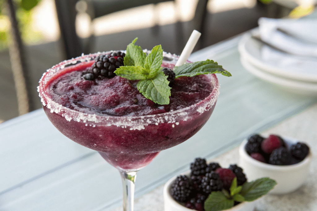 Frozen Blackberry Daiquiri