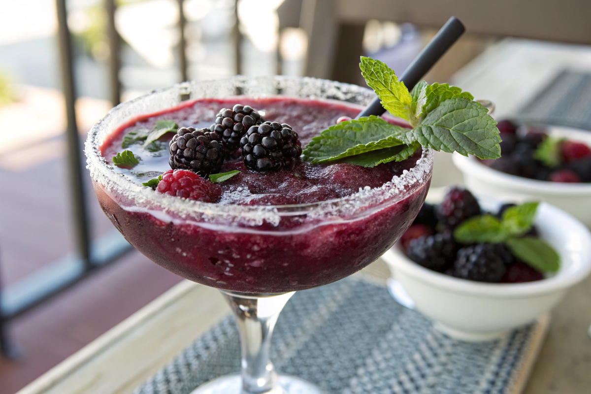 Frozen Blackberry Daiquiri