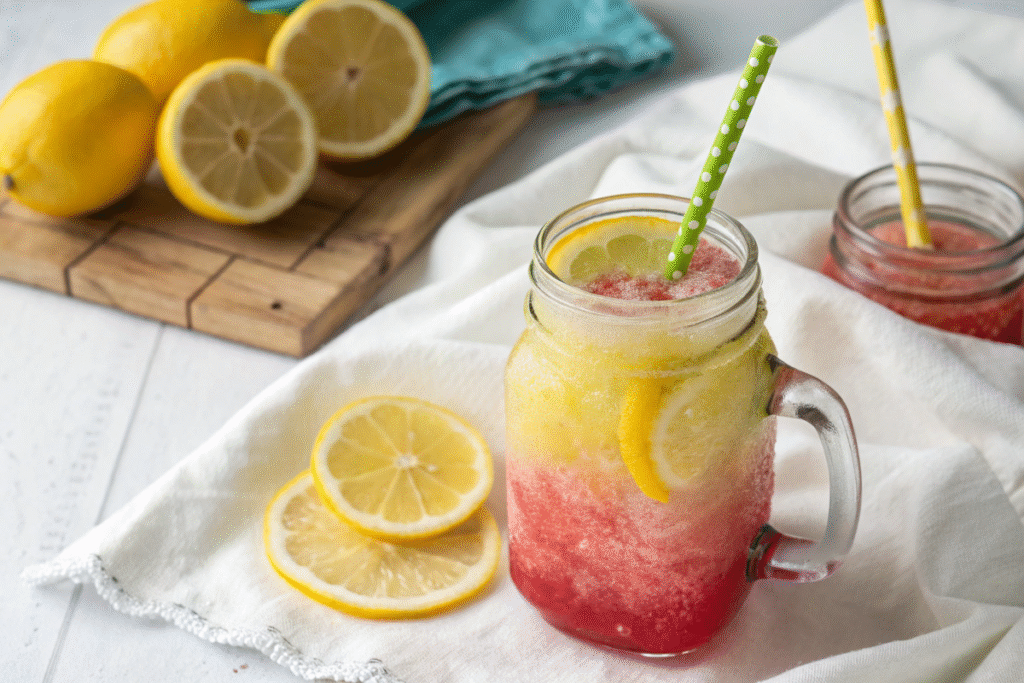 Frozen Vodka Lemonade