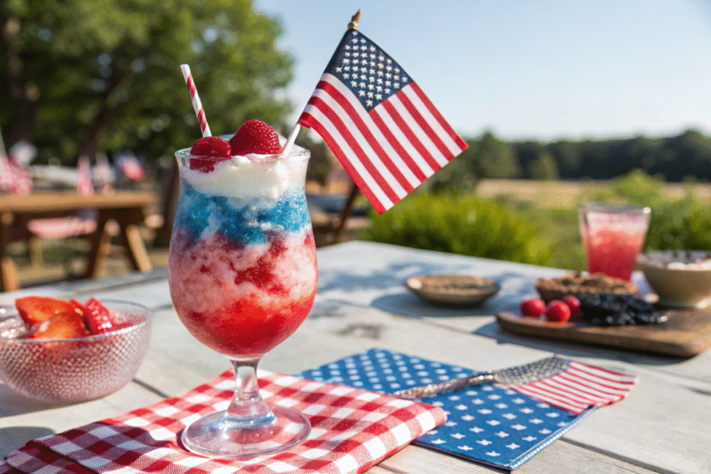 Red White & Blue Frozen
