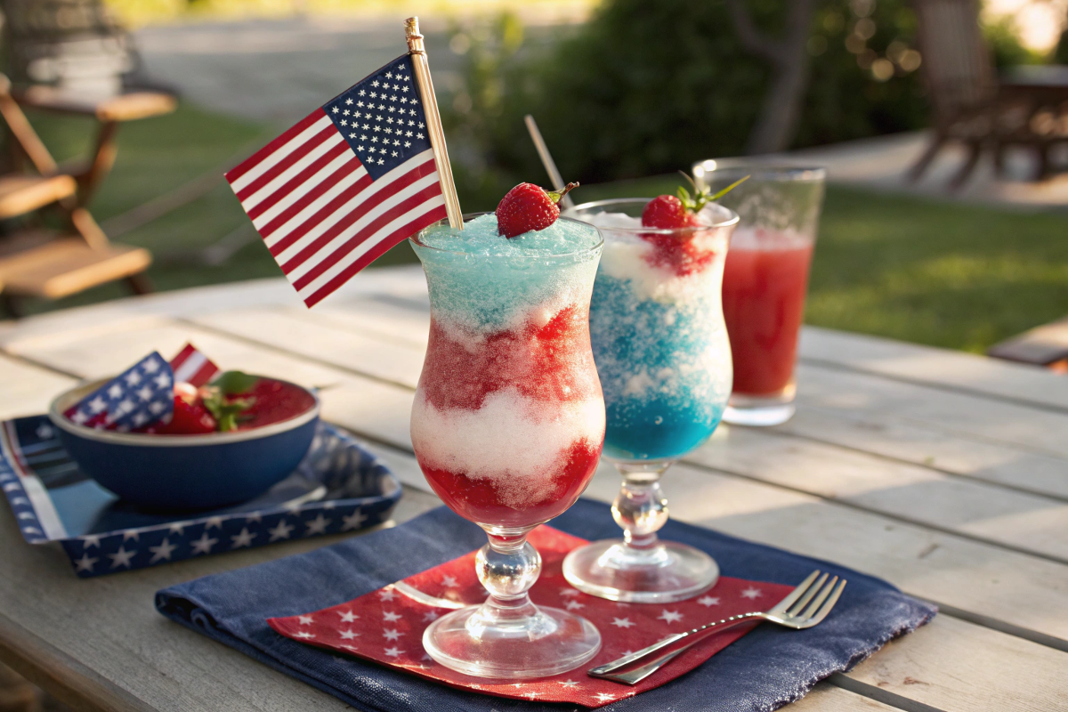 Red White & Blue Frozen