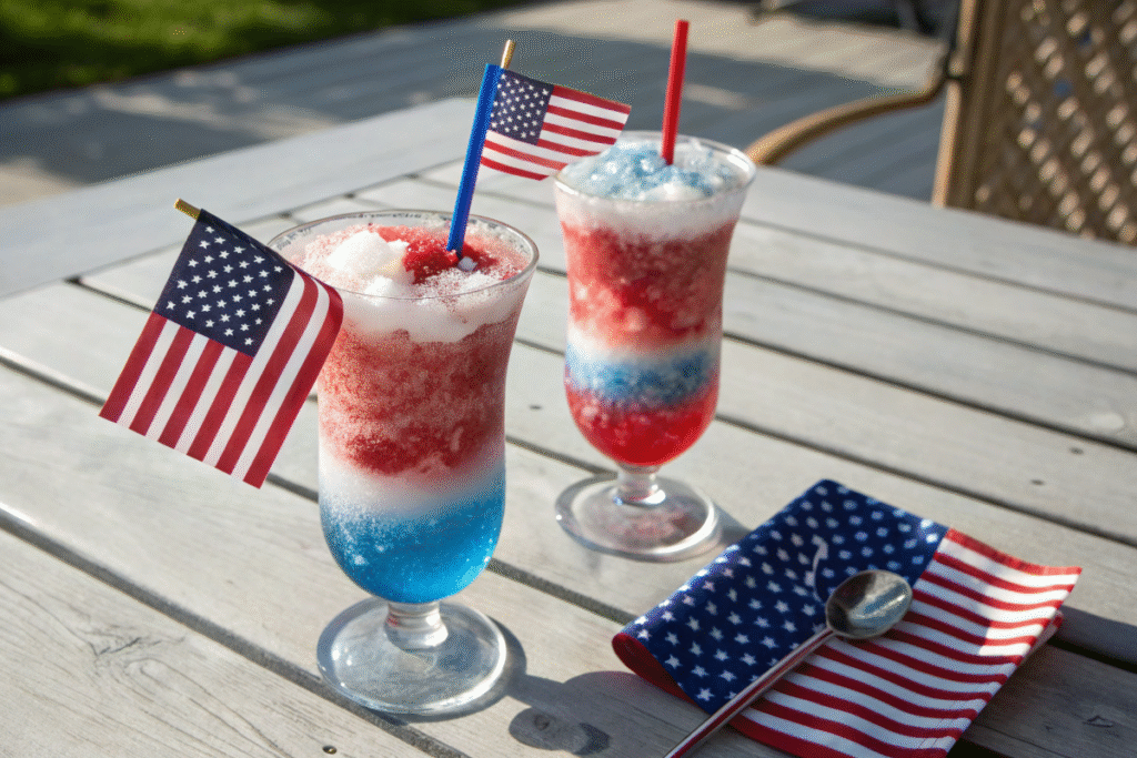 Red White & Blue Frozen